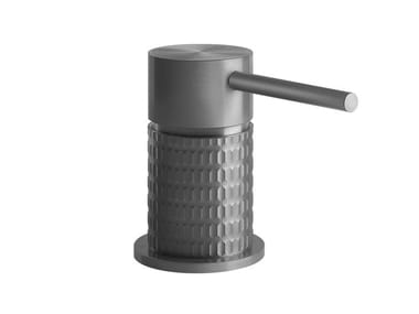 MECCANICA - Deck-mounted stainless steel remote control tap by Gessi