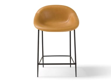 MEDEA - High stool with back by Amura