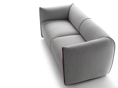 MIA - 2 seater fabric sofa with removable cover by MDF Italia