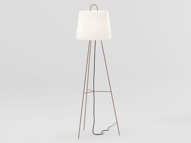 MIA - Etched glass floor lamp by Kettal