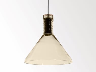 MILES LED - LED glass pendant lamp by Delta Light