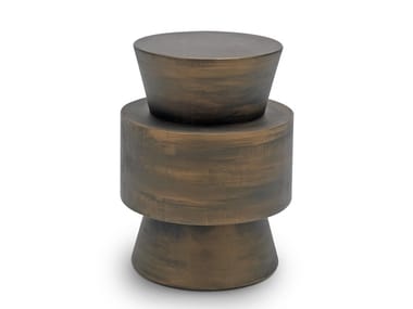 MOAI - Round high side table by Misuraemme