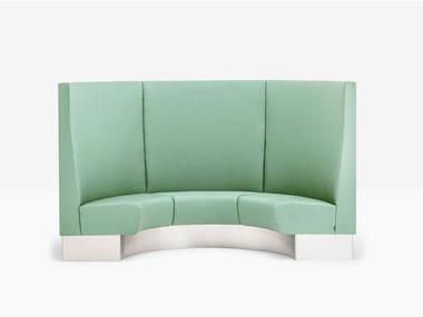 MODUS 2.0 2C60 - High-back fabric small sofa by Pedrali