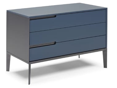 MONDRIAN - Chest of drawers with integrated handles by Natuzzi Italia