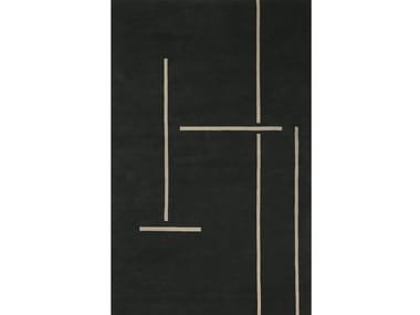 MONOLITH - Handmade rectangular wool rug by Classicon