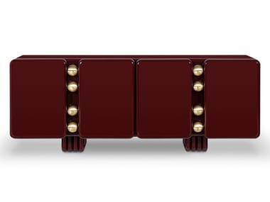 MONOLITHIC - Wooden sideboard with doors by Royal Stranger