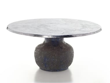 MOON 34-36 - Round ceramic table by Gervasoni