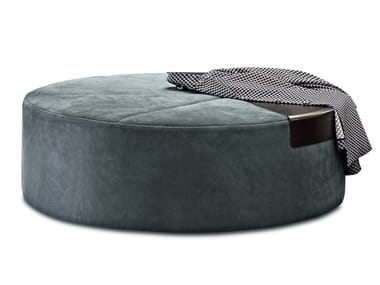 MOON - Round fabric pouf by Flou