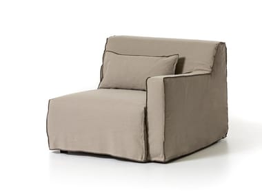 MORE 04 L/R - Corner modular fabric armchair by Gervasoni