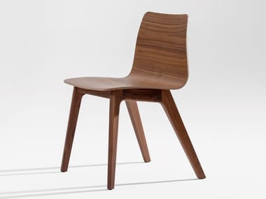 MORPH PLUS - Solid wood chair by Zeitraum