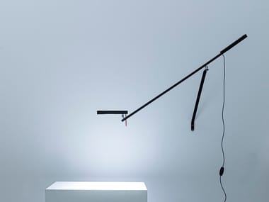 MORSETTO P - LED adjustable metal wall lamp by Davide Groppi