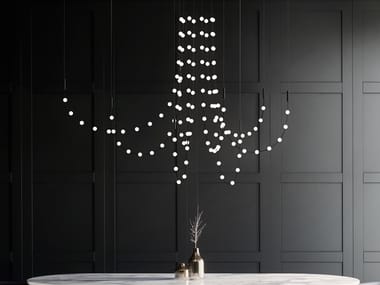 MULTIDOT - LED swivel pendant lamp by Martinelli Luce