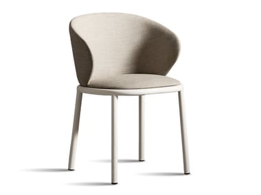 MUN - Fabric chair with armrests by Desalto