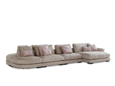 MYPLACE - Modular sofa with removable cover by Flou