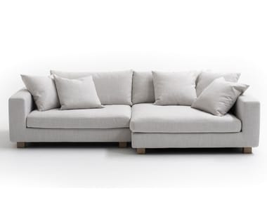 NEBULA LIGHT - Sectional modular sofa with removable cover by Moroso