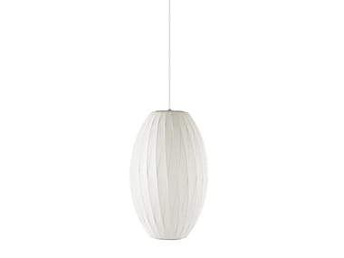 NELSON CIGAR CRISSCROSS BUBBLE - Polymer pendant lamp by Herman Miller