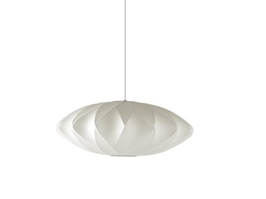 NELSON SAUCER CRISSCROSS BUBBLE - Polymer pendant lamp by Herman Miller