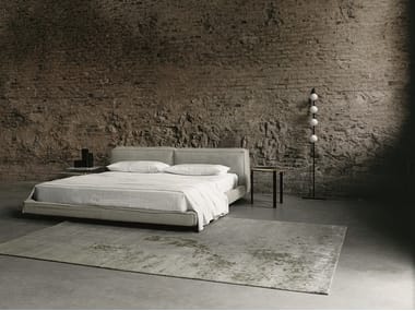 NEOWALL - Fabric double bed by Living Divani