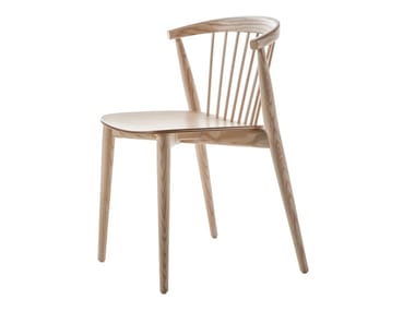 NEWOOD - Stackable ash chair by Cappellini