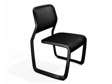 NEWSON ALUMINUM CHAIR - Aluminium chair by Knoll