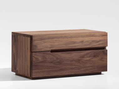 NIGHTSTAND - Solid wood bedside table with drawers by Zeitraum