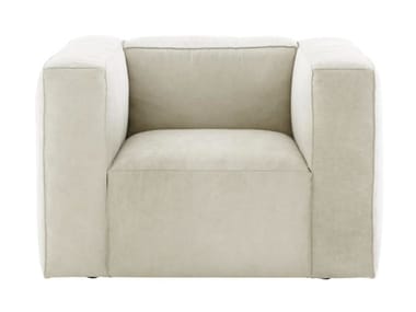 NILS - Fabric armchair with removable cover with armrests by Ligne Roset