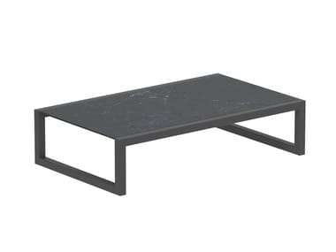 NINIX - Low rectangular garden side table by Royal Botania