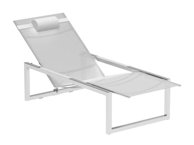 NINIX - Recliner Batyline sun lounger by Royal Botania