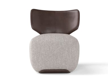 NOA - Upholstered easy chair with armrests by Amura
