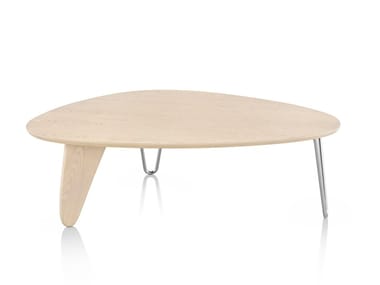 NOGUCHI RUDDER - Wooden coffee table by Herman Miller