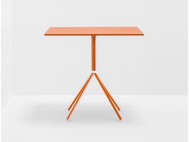 NOLITA 5454 - Square steel table by Pedrali