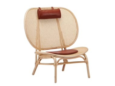 NOMAD - Bamboo armchair with headrest by NORR11