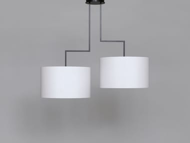 NOON 2 - Fabric pendant lamp by Zeitraum