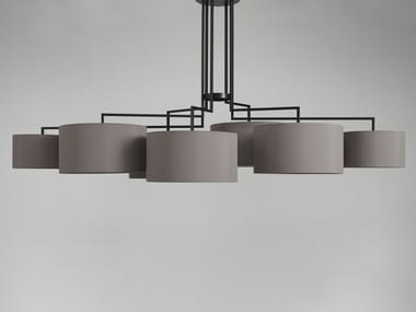 NOON 7 - Fabric chandelier by Zeitraum