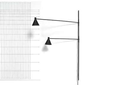 Nota - Dimmable Powder Coated Aluminium Wall Lamp by De Padova – TRDST