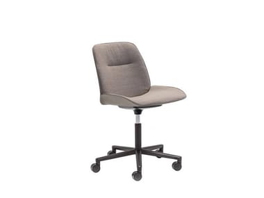 NUEZ SI2741 - Height-adjustable office chair with castors with 5-Spoke base by Andreu World