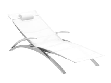O-ZON - Stackable Recliner sun lounger by Royal Botania
