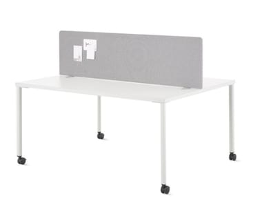 OE1 - Sound absorbing mobile desktop partition by Herman Miller