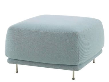 OKURA - Fabric footstool by Ligne Roset