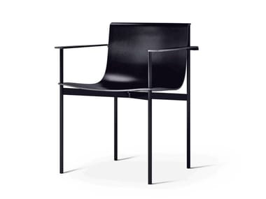 OMBRA - Chair with armrests by Lema