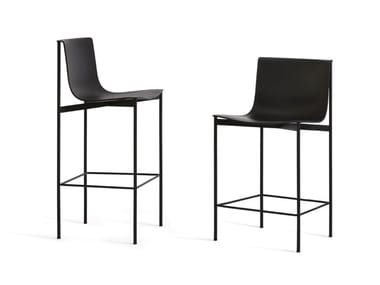 OMBRA - High stool with footrest by Lema