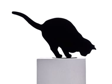 OMBRES DE CHATS - Steel sculpture by Opinion Ciatti