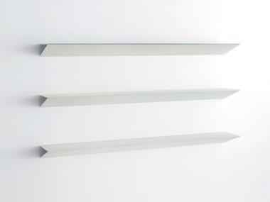 ON - Crystal wall shelf by Glas Italia