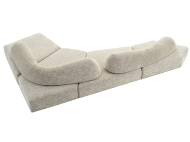 ON THE ROCKS - Sectional fabric sofa by edra