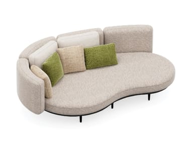 ORGANIX LOUNGE - 2 seater fabric garden sofa by Royal Botania