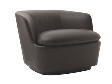 ORLA - Swivel armchair with armrests by Cappellini