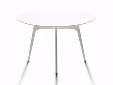 OTIS - Round HPL table by DE PADOVA