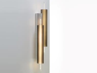 OVERLAY - LED blown glass wall lamp by Brokis