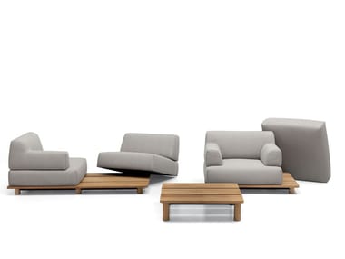 PALCO - Sectional modular garden sofa by Kristalia