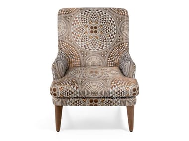 PALLADIO - Fabric armchair with armrests by Sicis